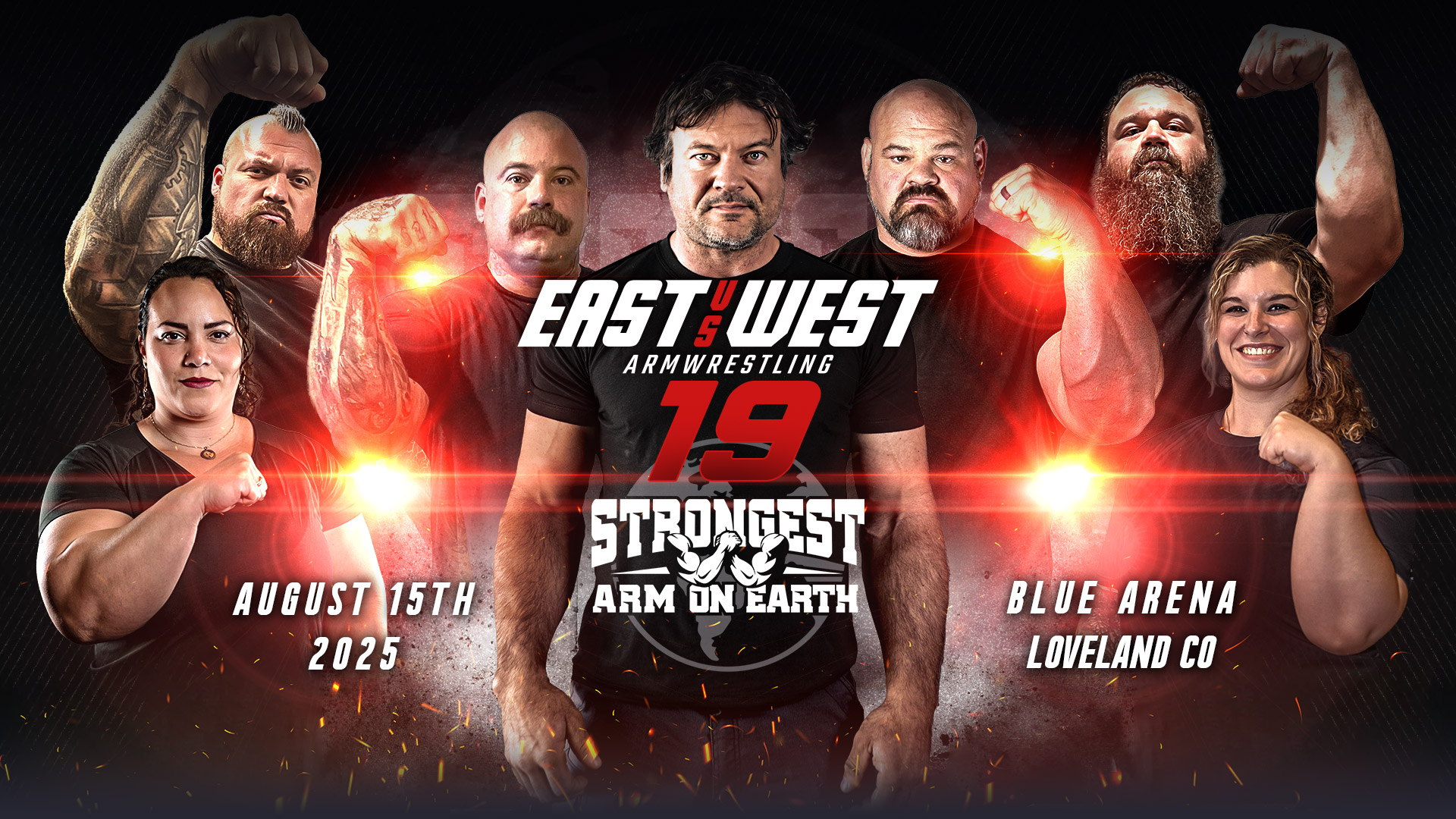 East vs West 19 - Strongest Arm on Earth